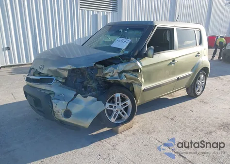 2011 Kia Soul + from USA, damaged, VIN KNDJT2A26B7260467